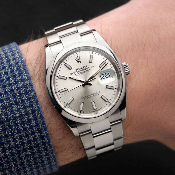 Rolex Datejust silver – Image 3