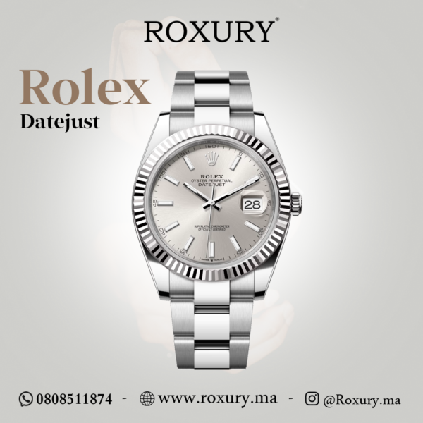 Rolex Datejust silver