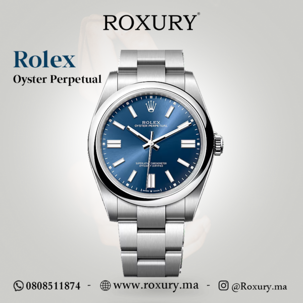 Rolex Oyster Perpetual Blue