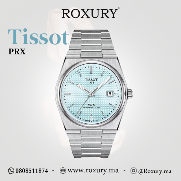 Tissot PRX Powermatic 80 - Light Blue